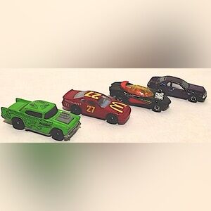 Hot Wheels ‘57 Chevy Green Crocodile 1993 McDonalds #27 NASCAR Thunderbird plus+